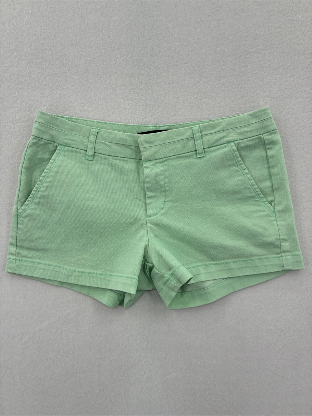 3For$20 Harper Mint Green Jean Shorts size 27